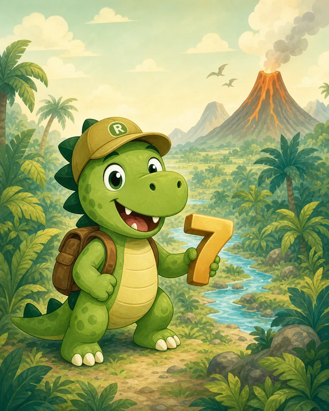 Okładka serii Dino Misja z Riko