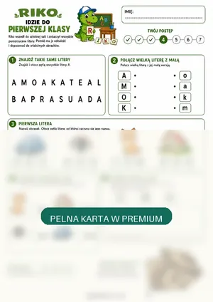 Podgląd: Litery dla Riko