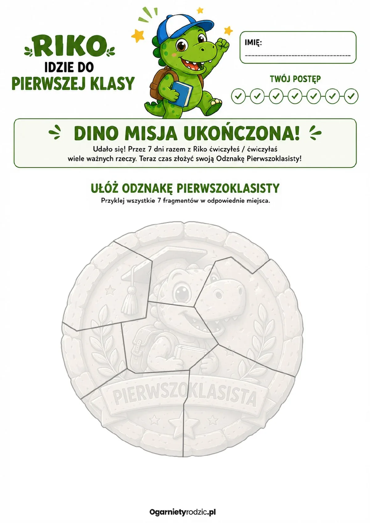 Nagroda na zakończenie serii